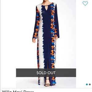 Long sleeve maxi dress